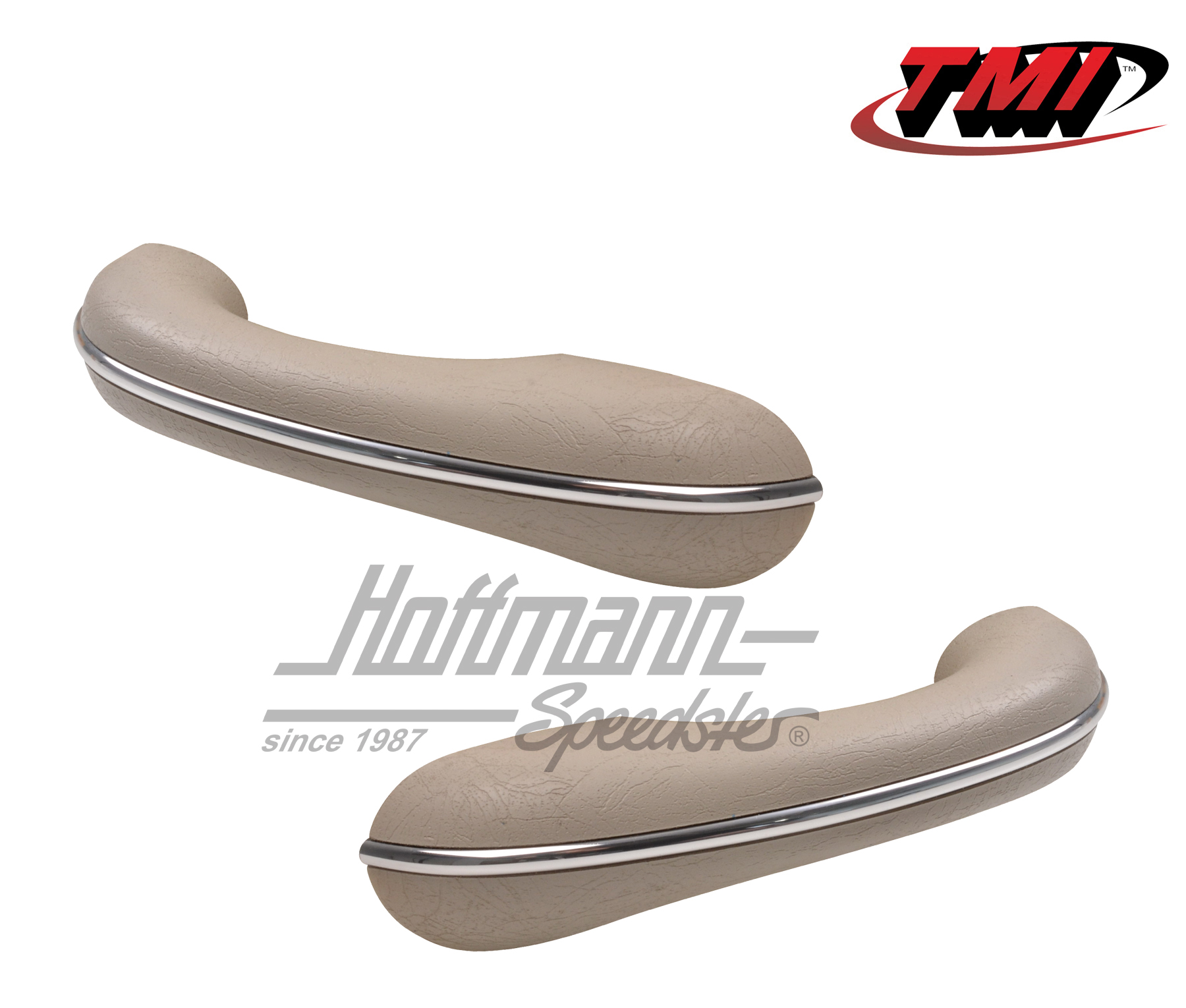 Armrests, 8.54-7.67, off-white, left/right | 16-1609/16-1608 | 055-7424