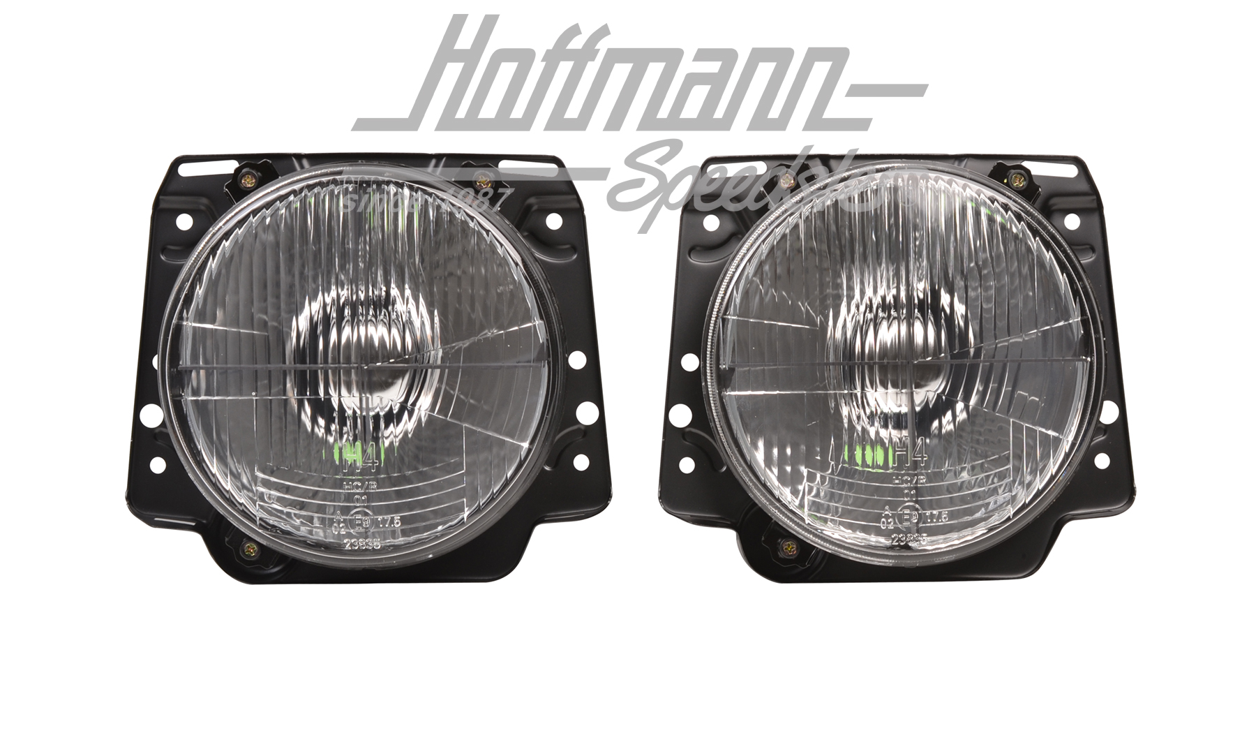 Headlight set, H4, Golf 2, reticle | 191 941 753 A  OE-CX | 209-3707