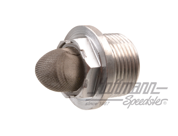 Fixing screw, with strainer, Porsche 356 /A/B                                                       