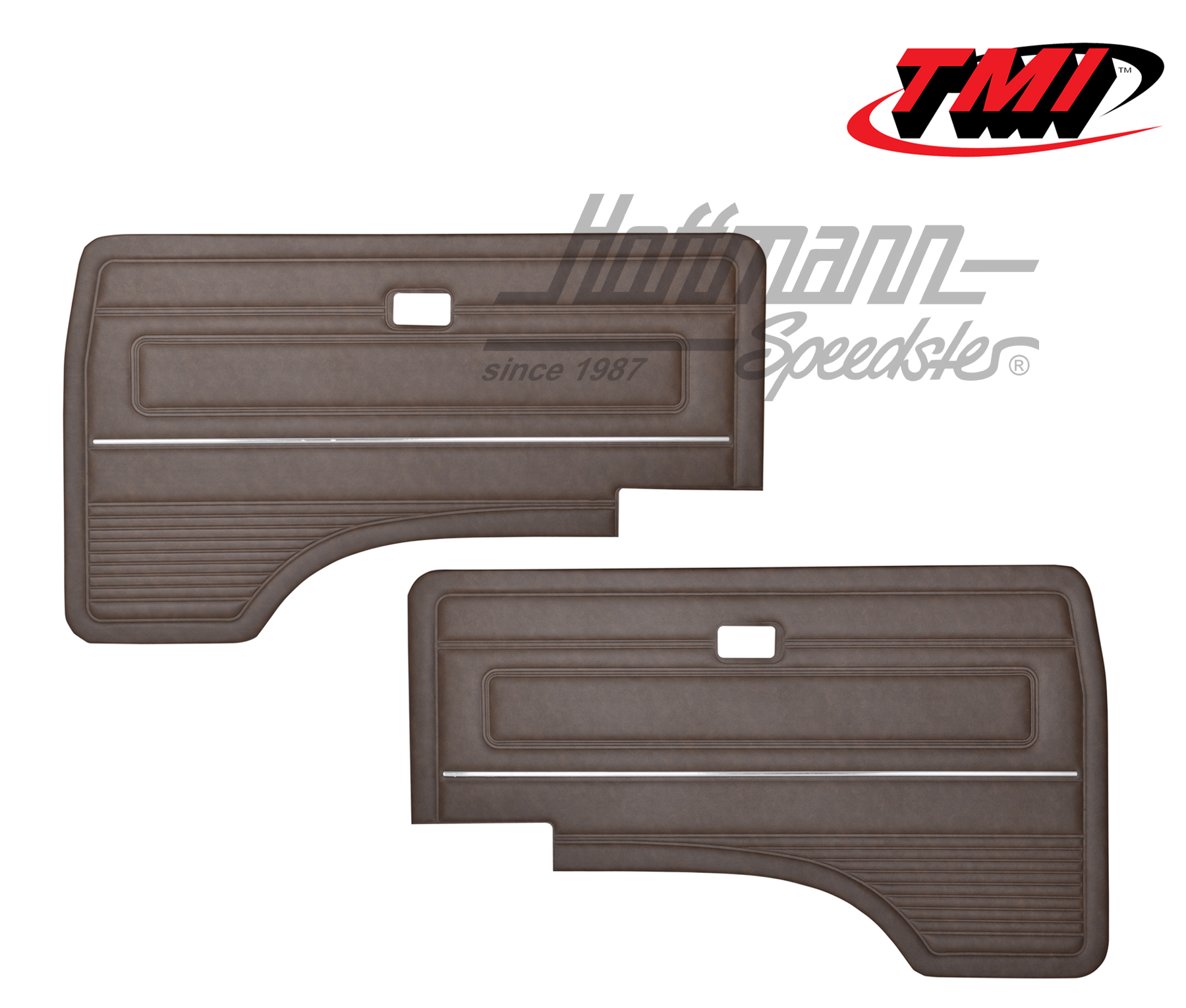 Door panels, front, Bus T3, brown | 10-2501-12 | 395-1152-11