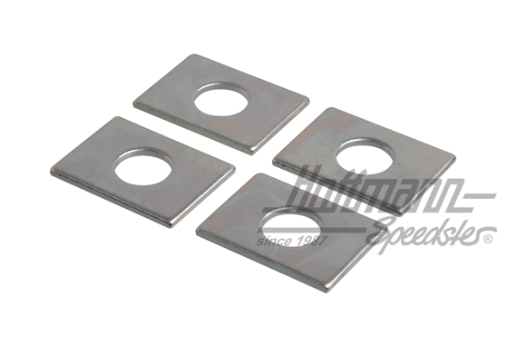 Spacers, bearing support, 1.53mm                                                                    