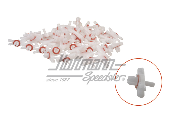 Moulding clips, Golf 1, wide moulding | 155 853 585 | 180-1150-10