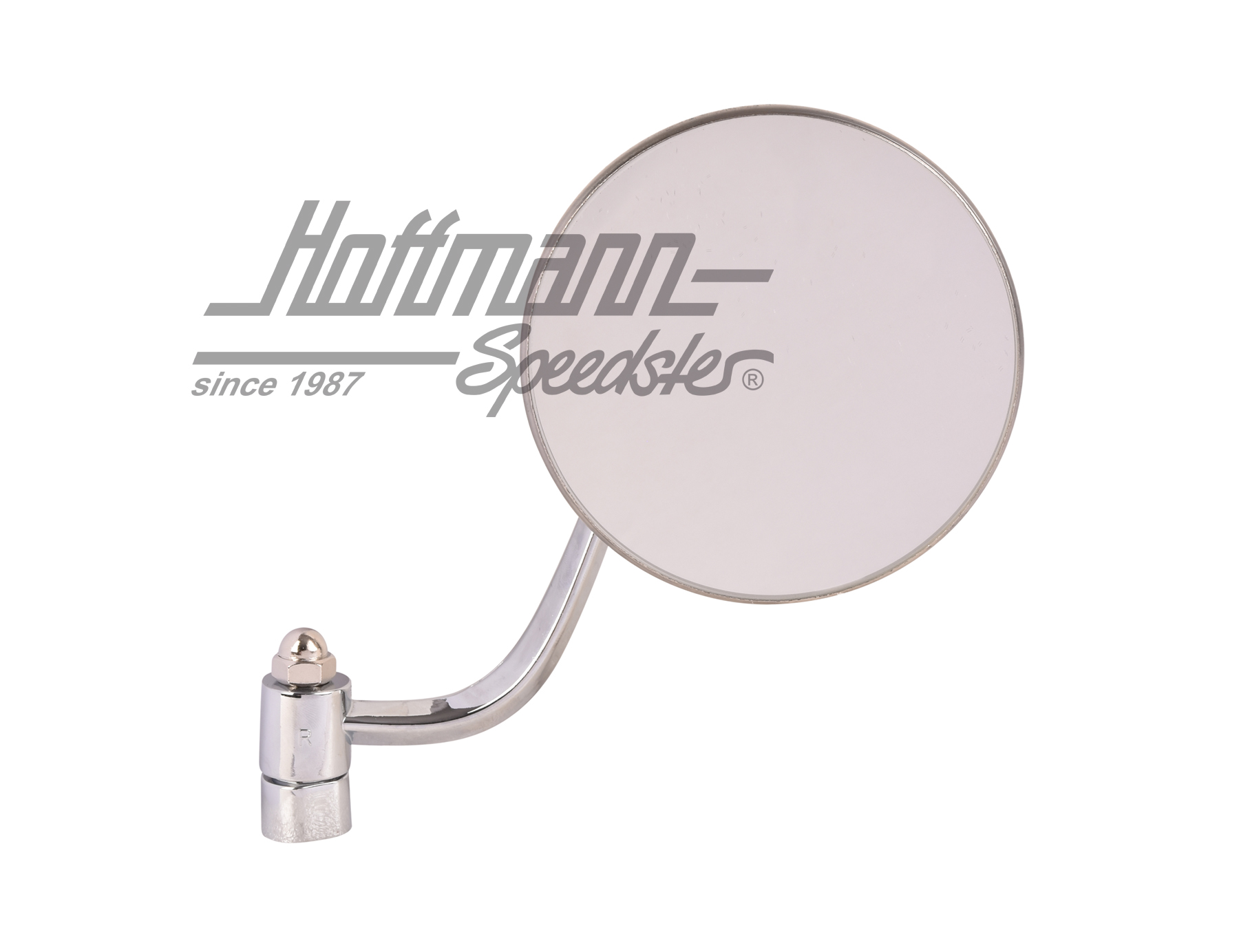 Door-hinge rearview mirror, round, right | 111 857 514 A | 045-9272