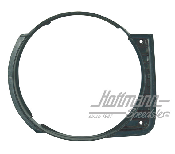 Corner piece, radiator grille, Golf 1, right | 171 853 656 B | 180-0505-02