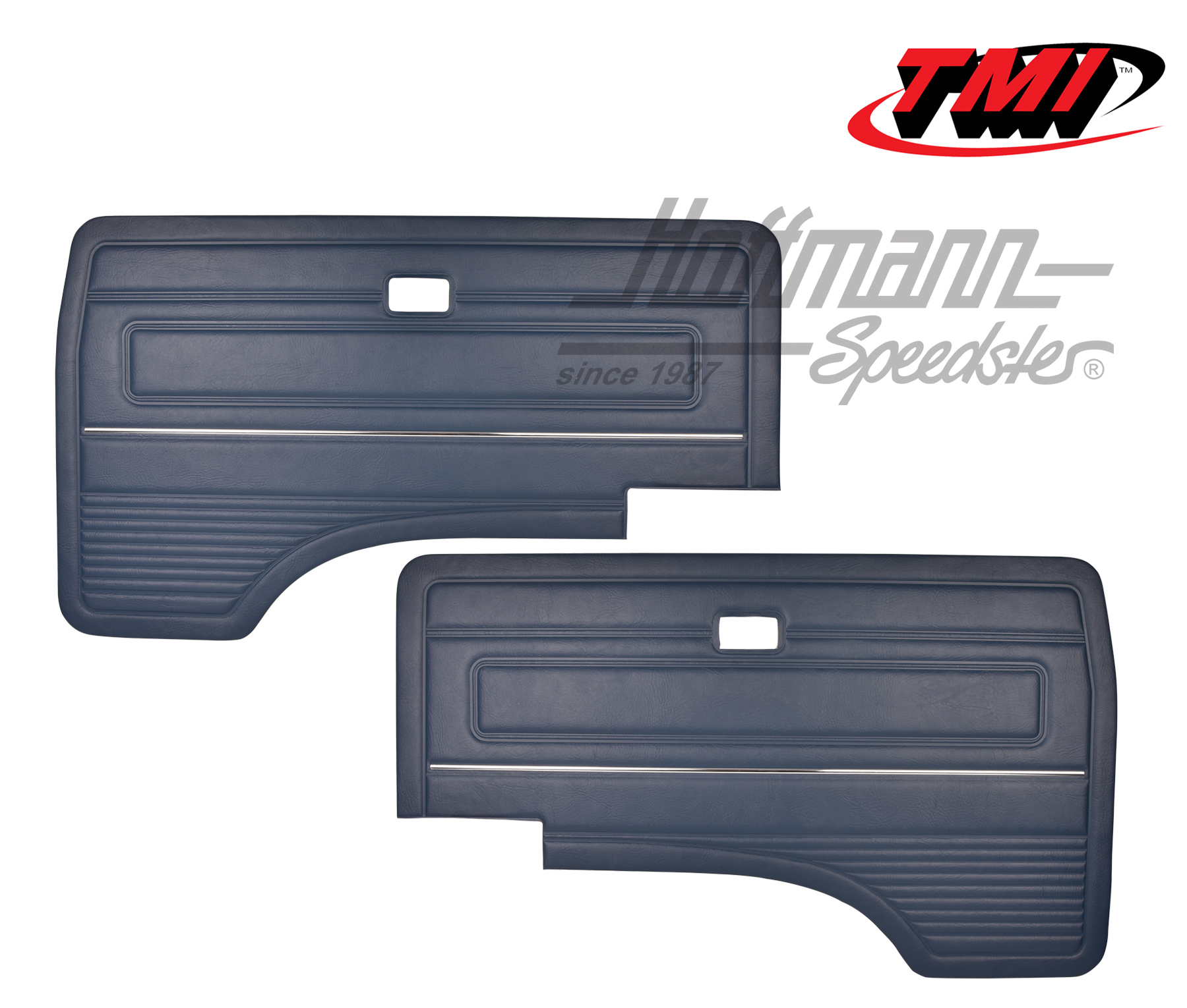 Door panels, front, Bus T3, blue | 10-2501-6812 | 395-1152-12