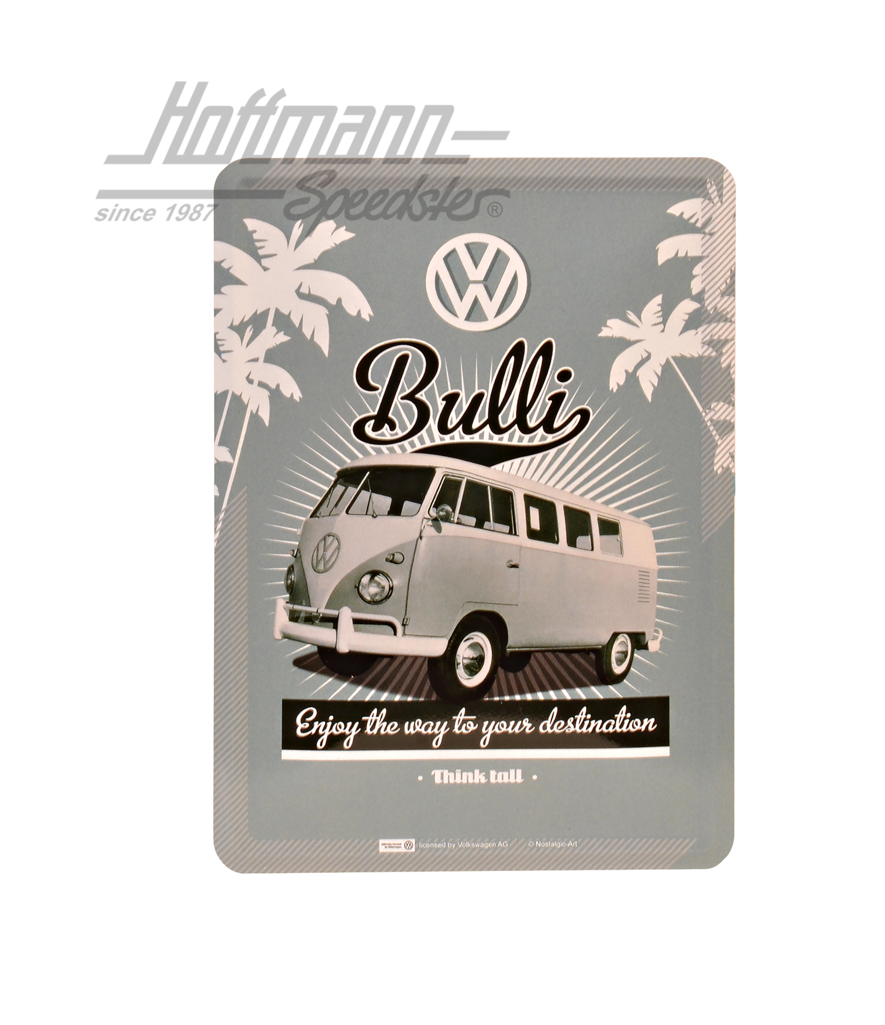 Metal postcard, Bulli, Think tall | 10210 | 021-0177-90