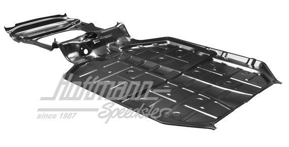 Floor panel, complete, Porsche 911, 69-89 | 901 501 051 31 | 590-0070-08