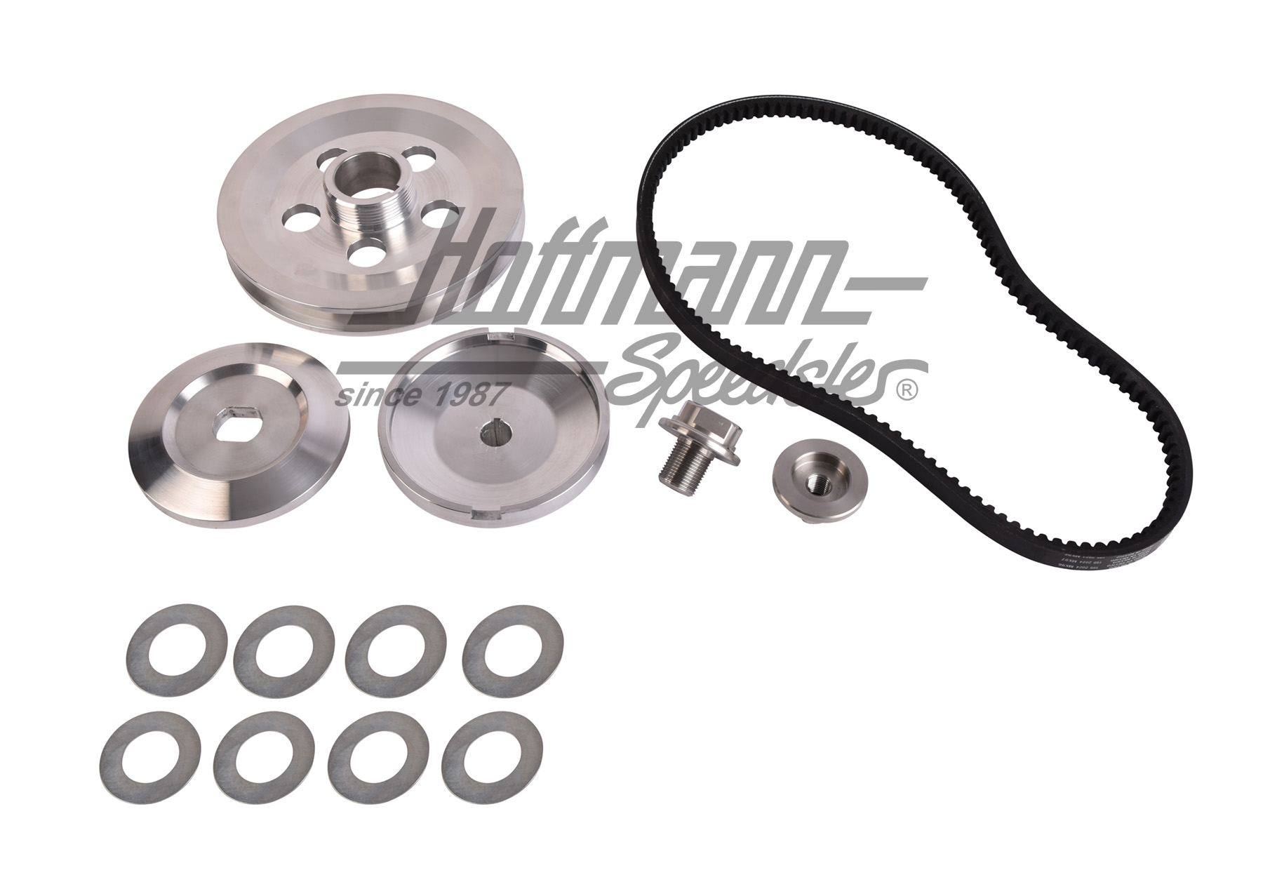 Pulley kit, MST, Aluminium                                                                          