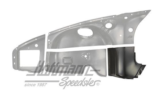 Sheet metal, A-pillar, 911, 69-73, front, left                                                      