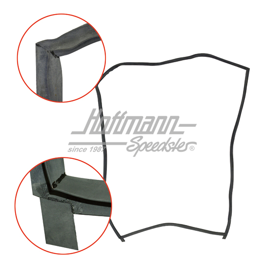 Front hood seal, 911, 74-89                                                                         
