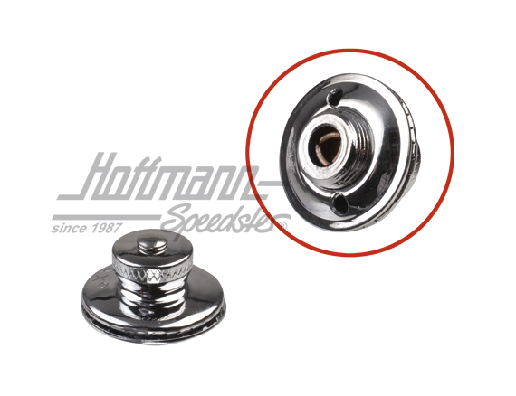 Tenax button head, 356/911, chromed | 999 591 601 12 | 510-8840-12