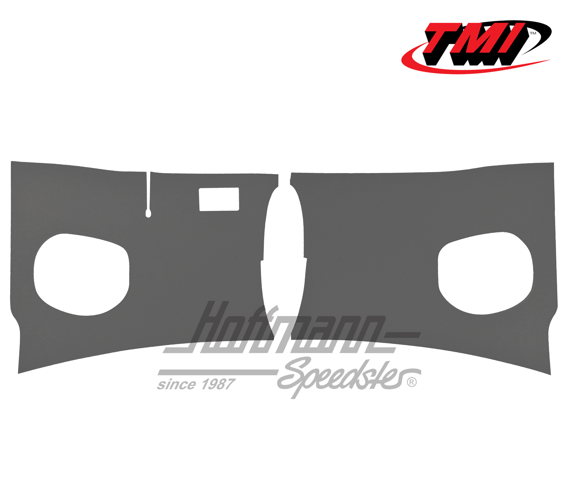 Front wall trims, 60-62, grey | 10-2110-16 | 098-0562-03