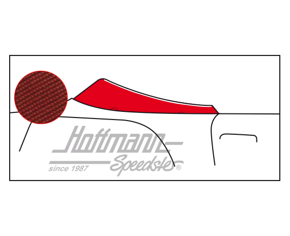 Dust cover, 4.67-11.68, Sonnenland, red |  | 060-4052-60