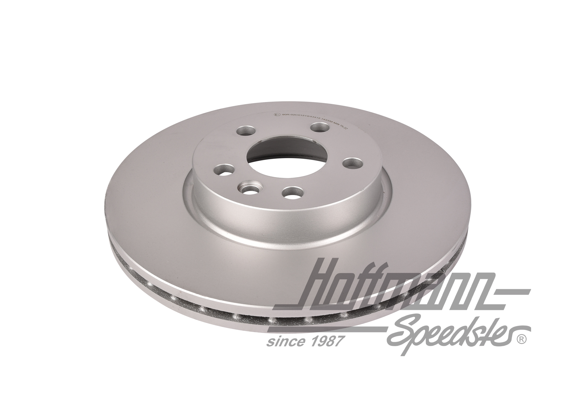 Brake disc, ventilated, front, Bus T4, 6.00-06.03, 16" | 7M3 615 301 | 406-0490