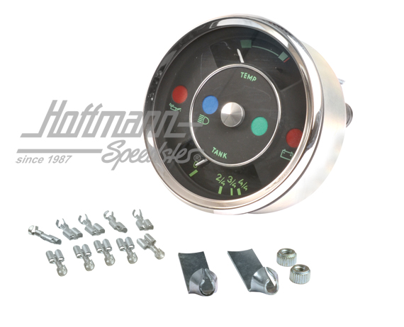 Instrument cluster, Porsche 356, 100mm | V519848 | 021-0510