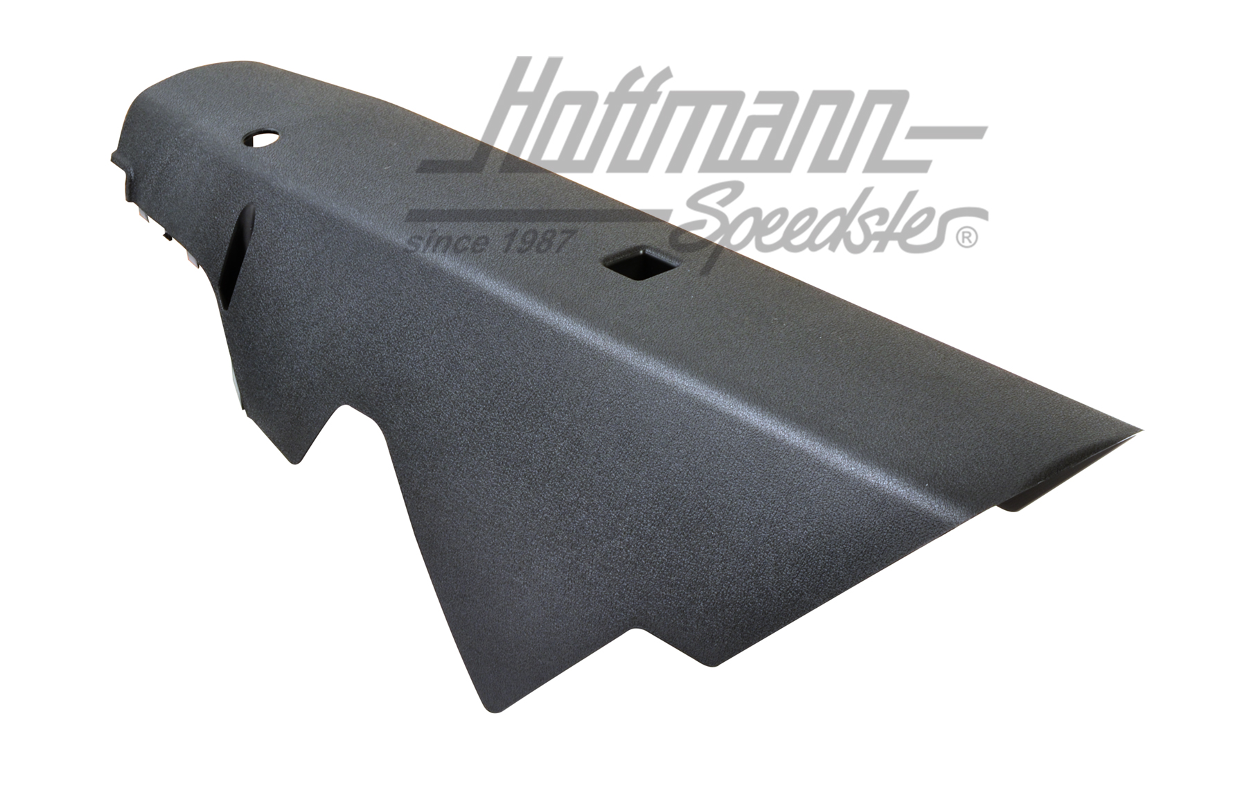 Covering, steering lock,
 lower, black                                                             