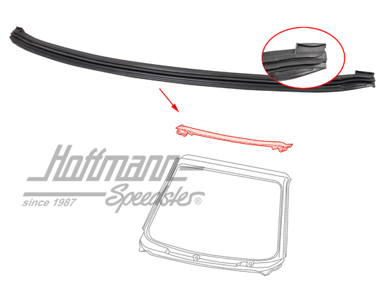 Front header bow seal, 8.84-7.93 (wide) | 155 871 349 C | 180-4014-12