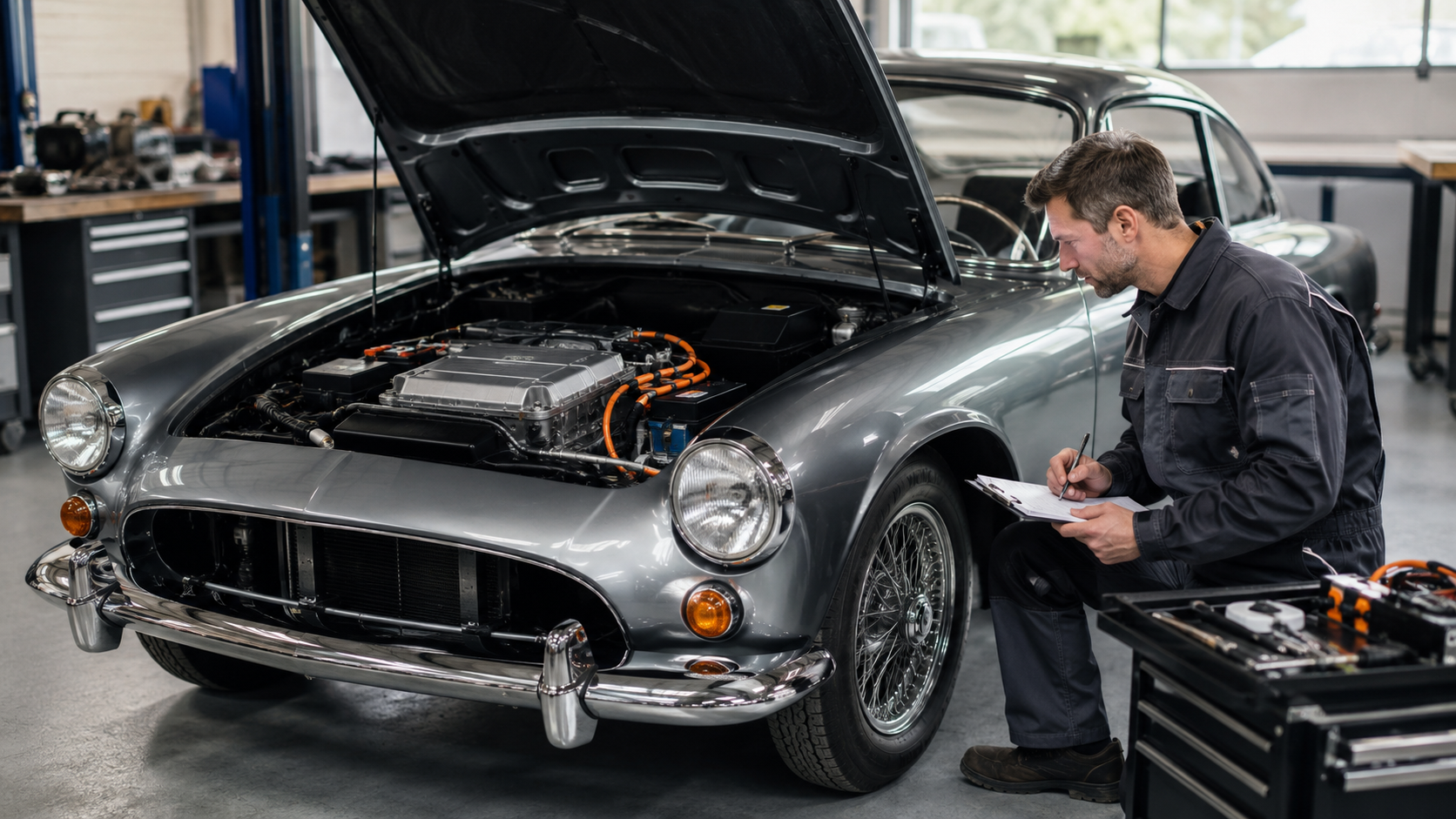  Classic Cars with EV Conversions: How Does an Electric Conversion Affect H-Plate Status?
