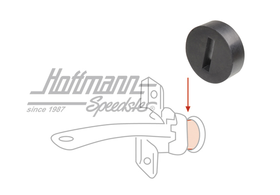 Rubber bump, door stop, 8.61- | 311 837 261 | 020-5140-10