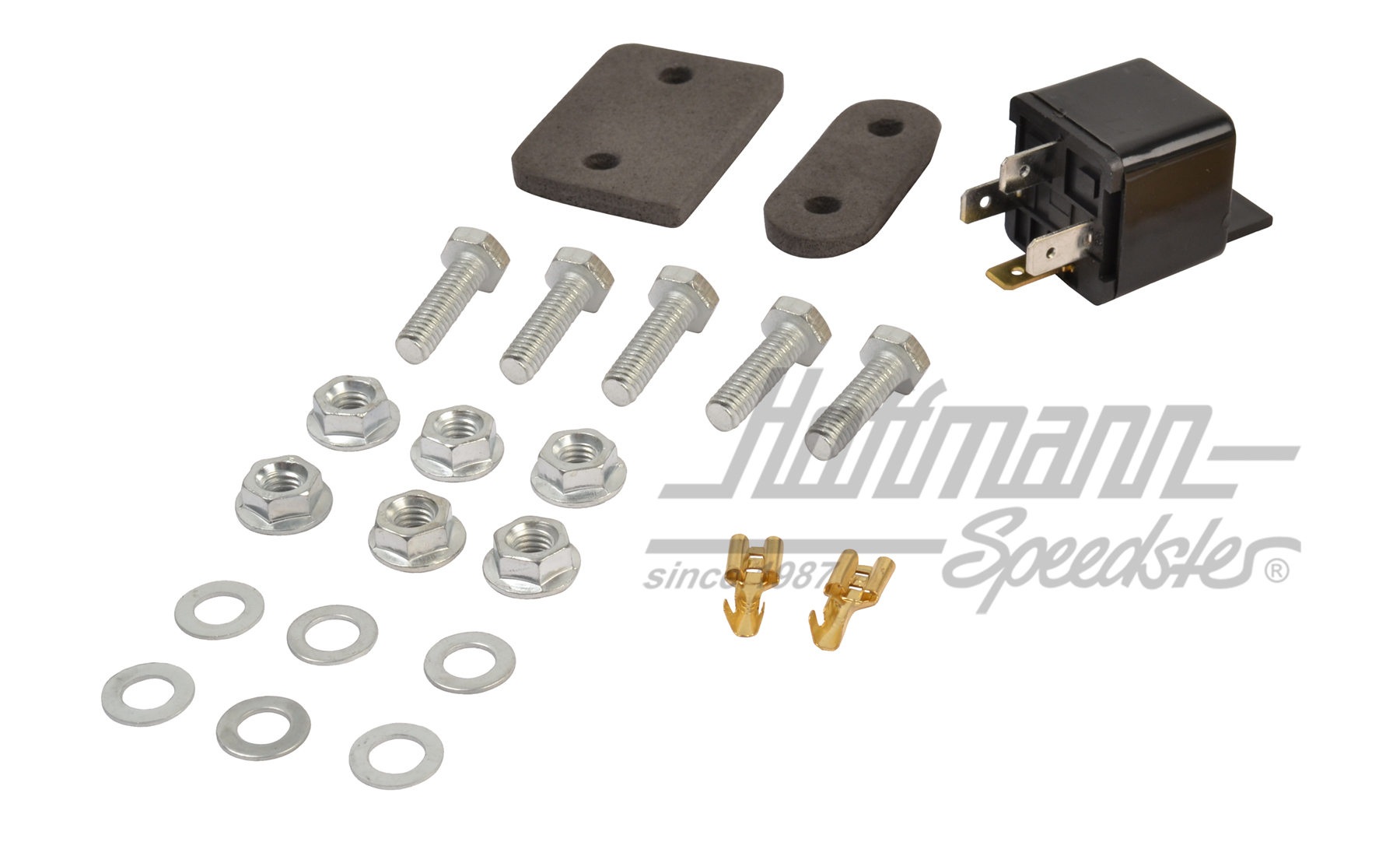 Fanfare horn, 1-horn, with air compressor, 12V                                                      