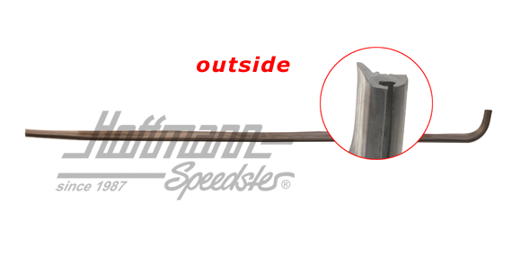 Scraper, front, 2-doors, left | 191 837 477 AA | 208-7100-01
