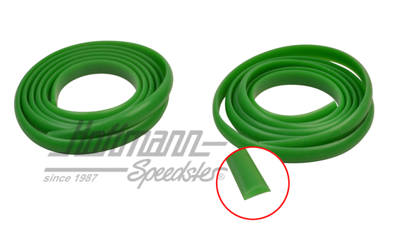 Beading, door sill mouldings
, green                                                               