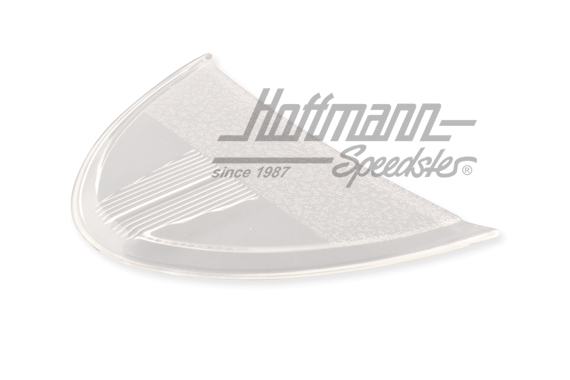 Lens, license-plate light, 10.52-7.57 | 111 943 121 A | 020-4475-52