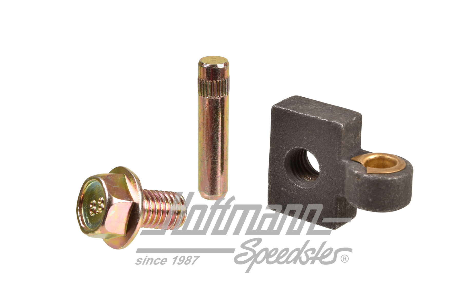 Door hinge set, Golf 2, 8mm/M10 | 321 831 403 | 208-1050