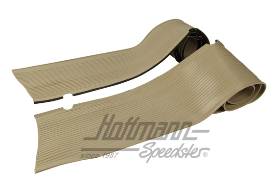 Running-board cover, beige | 111 821 531 A / 532 A beige | 020-2098-16