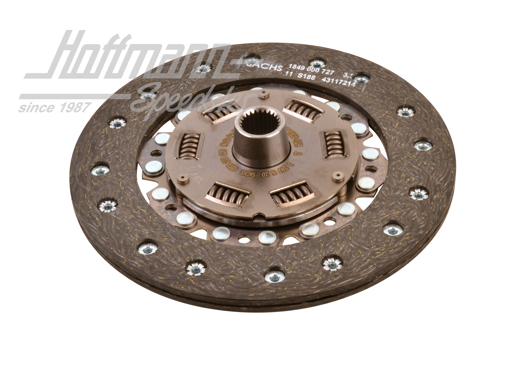 Clutch disc, 200 mm, 8.62-, Top Quality | 311 141 031 DBR | 020-4522-10