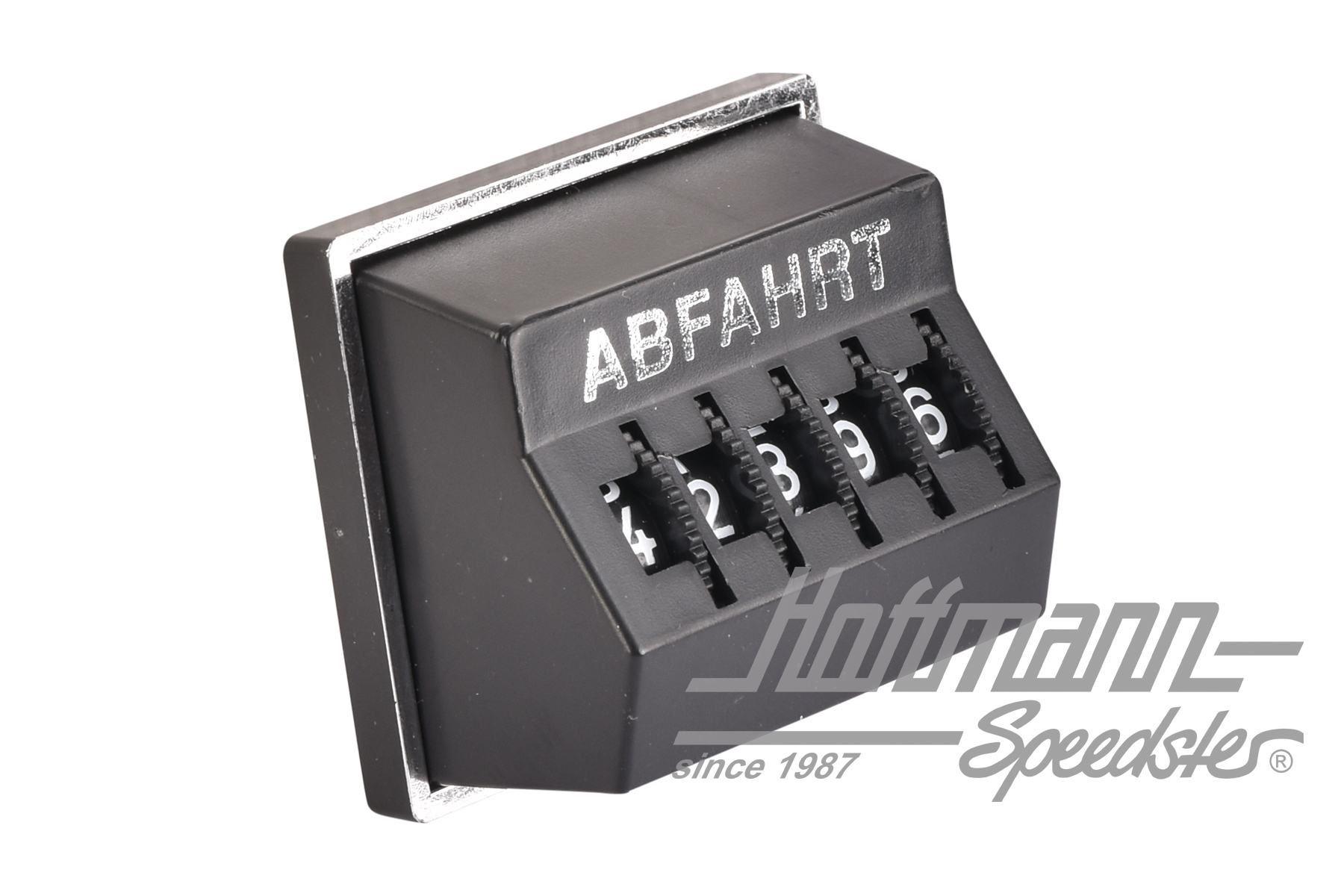 Trip odometer, "Departure", black |  | 021-0298-20