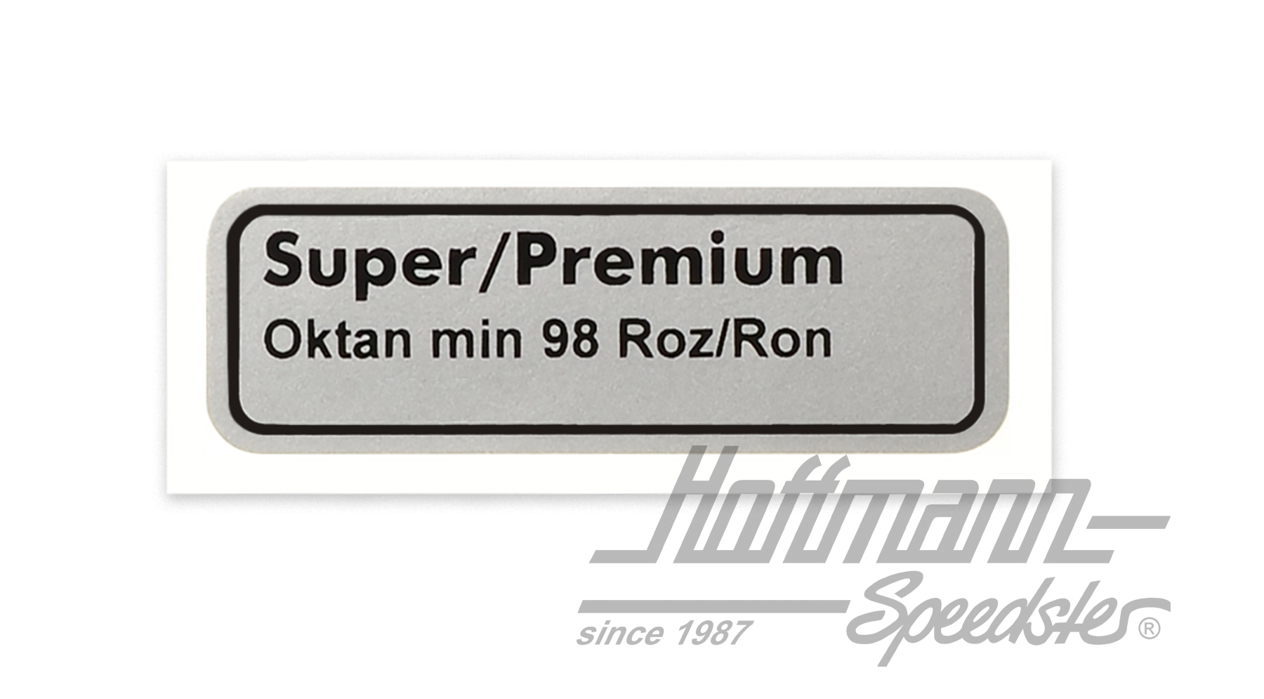 Sticker "Super/Premium Oktan min 98" | 251 010 013 R | 021-0199-82