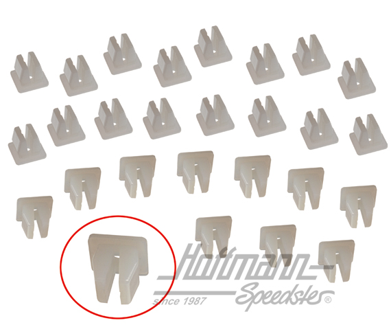 Clip, folding-top seal, lateral (set) | 155 871 425  Satz | 180-4890-10