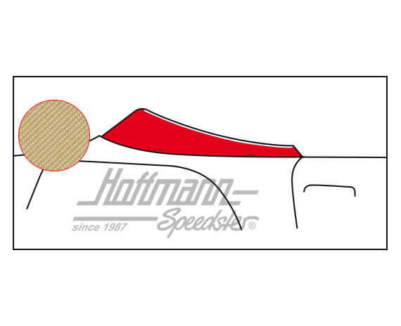 Dust cover, 12.68-, Sonnenland, beige |  | 060-4062-20