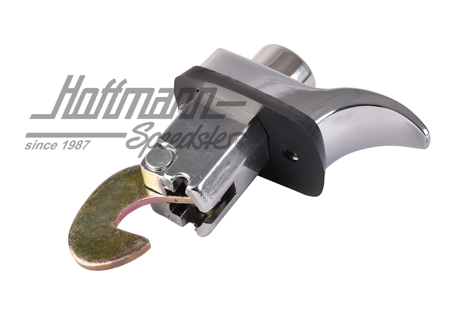 Engine-hood lock, 8.71-, chromed, Top Quality                                                       