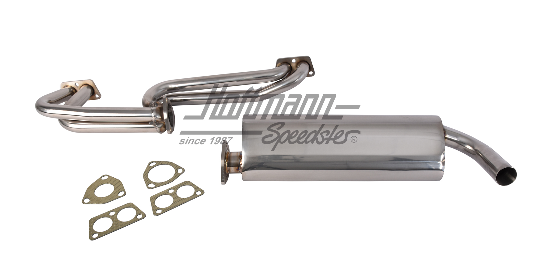 Sports exhaust, with performance collector, Type 4 | J31194 | 090-2055-10