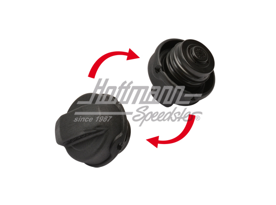Fuel-tank cap, central locking, Bus T4, Golf 2/3, | 1H0 201 553 B | 208-1040-20