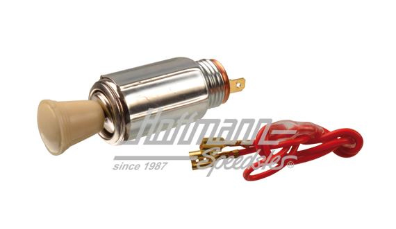 Cigarette lighter, 12V, ivory-coloured | EiS-1009 AIVORY | 020-0845-28