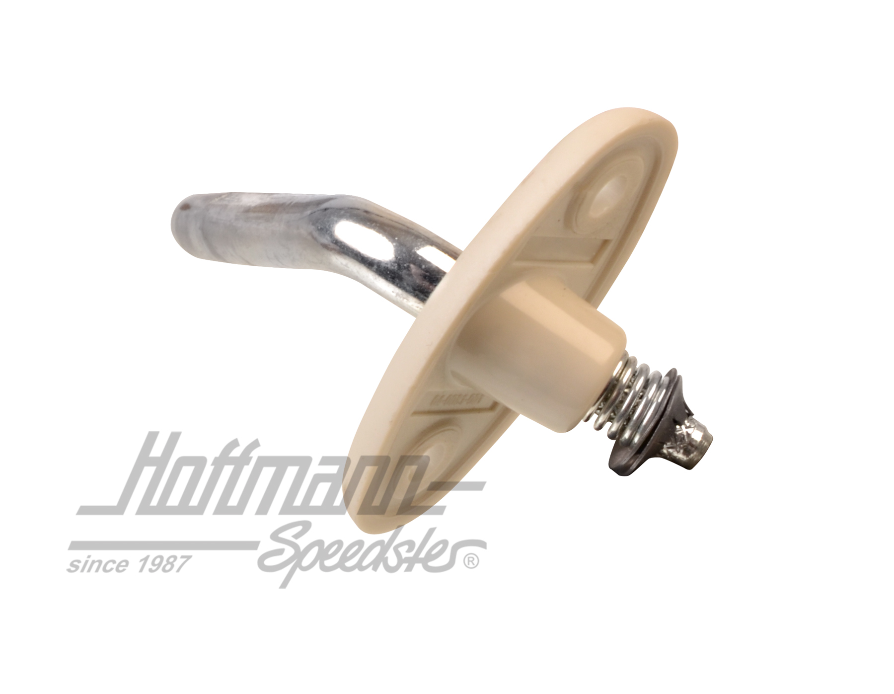 Sun visor retainer, 64-74, right, white                                                             