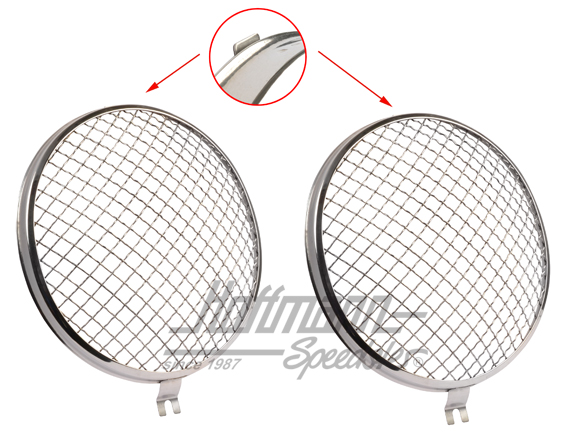 Gravel guards, headlight, -7.67 | AAC003 | 020-4453-13