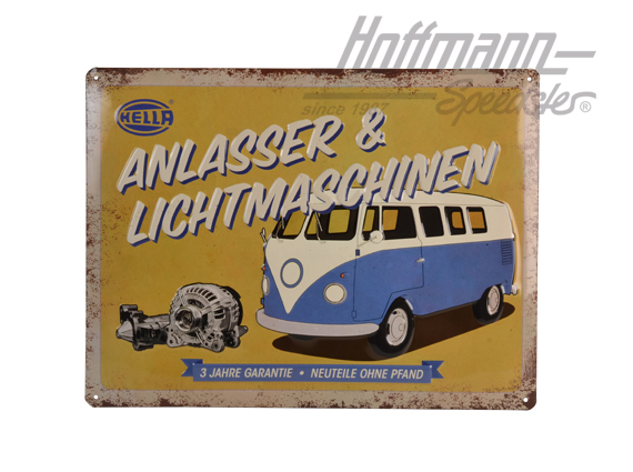 Metal sign, Hella Bus |  | 021-0176-08