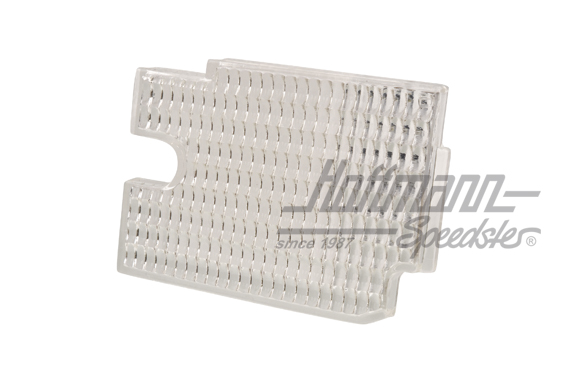 Lens, turn-indicator housing, inner, 69-73, right | 901 631 402 03 | 580-1870-22