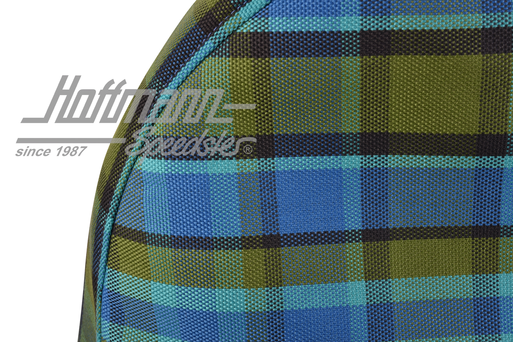 Spare wheel cover, Westfalia, blue/green                                                            