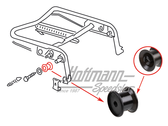 Bushing, seat locking, 8.76-11.77 | 171 881 299 B | 055-7094-08