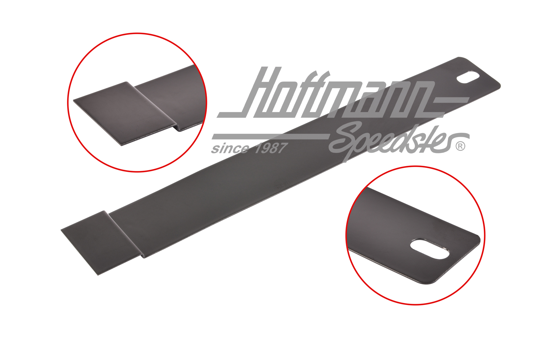 Cover, tensioning strap, folding roof, -7.55 | 115 875 571 | 055-7186-78