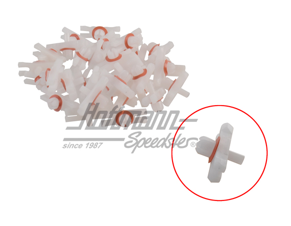 Moulding clips, 8.66- (34 pieces) | 113 853 585 C | 020-2078-05