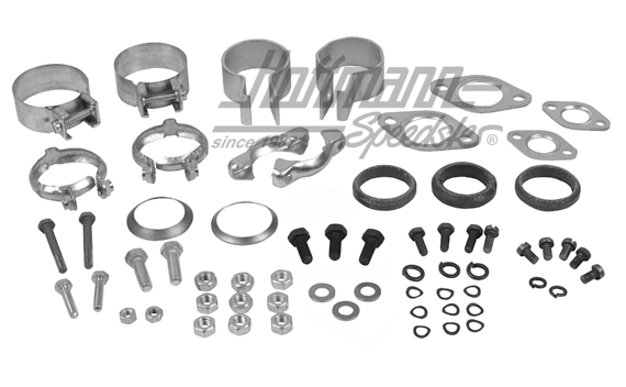 Attachment kit, exhaust/tail pipe, 1.63-7.73 | 211 298 025 C | 087-1308