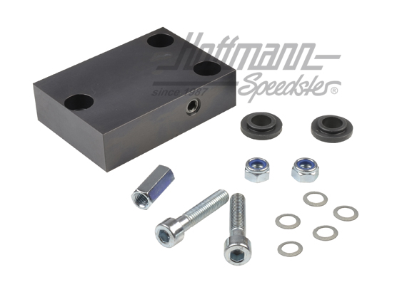 Oil cooler block-off plate, type-1, alu, milled |  | 010-1245