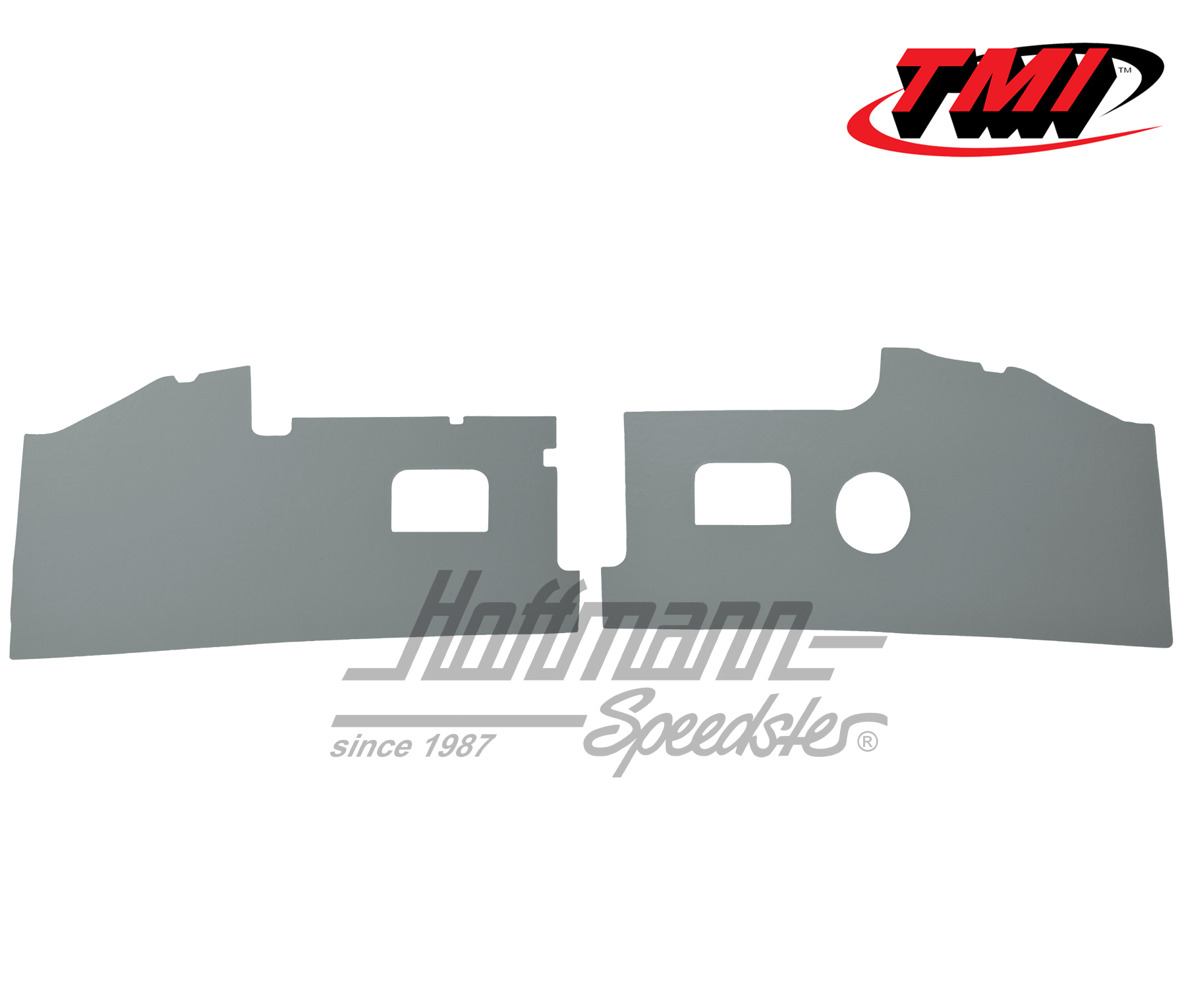 Front wall trims, 8.67-7.70, grey | 10-2121-16 | 098-0547-03