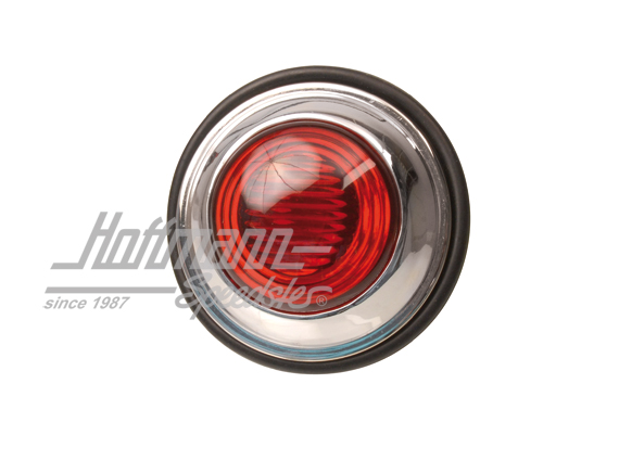 Tail light, curved glass, 3.55-4.58                                                                 